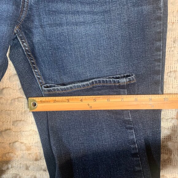 OLD NAVY MENS 34X32 BLUE JEANS TAPERED STRETCH CASUAL OUTDOOR (34X31) - Picture 12 of 15